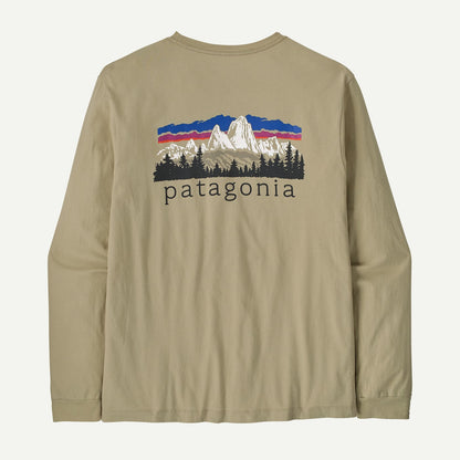Patagonia M'S Long-Sleeved Fitz Roy Foothills T-Shirt