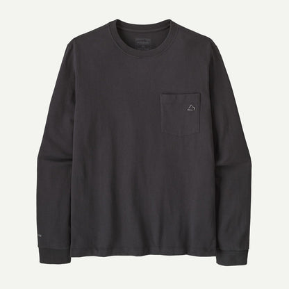 Patagonia M'S Long-Sleeved Midweight Fitz Roy Massif Pocket Tee