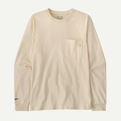Patagonia M'S Long-Sleeved Midweight Fitz Roy Massif Pocket Tee