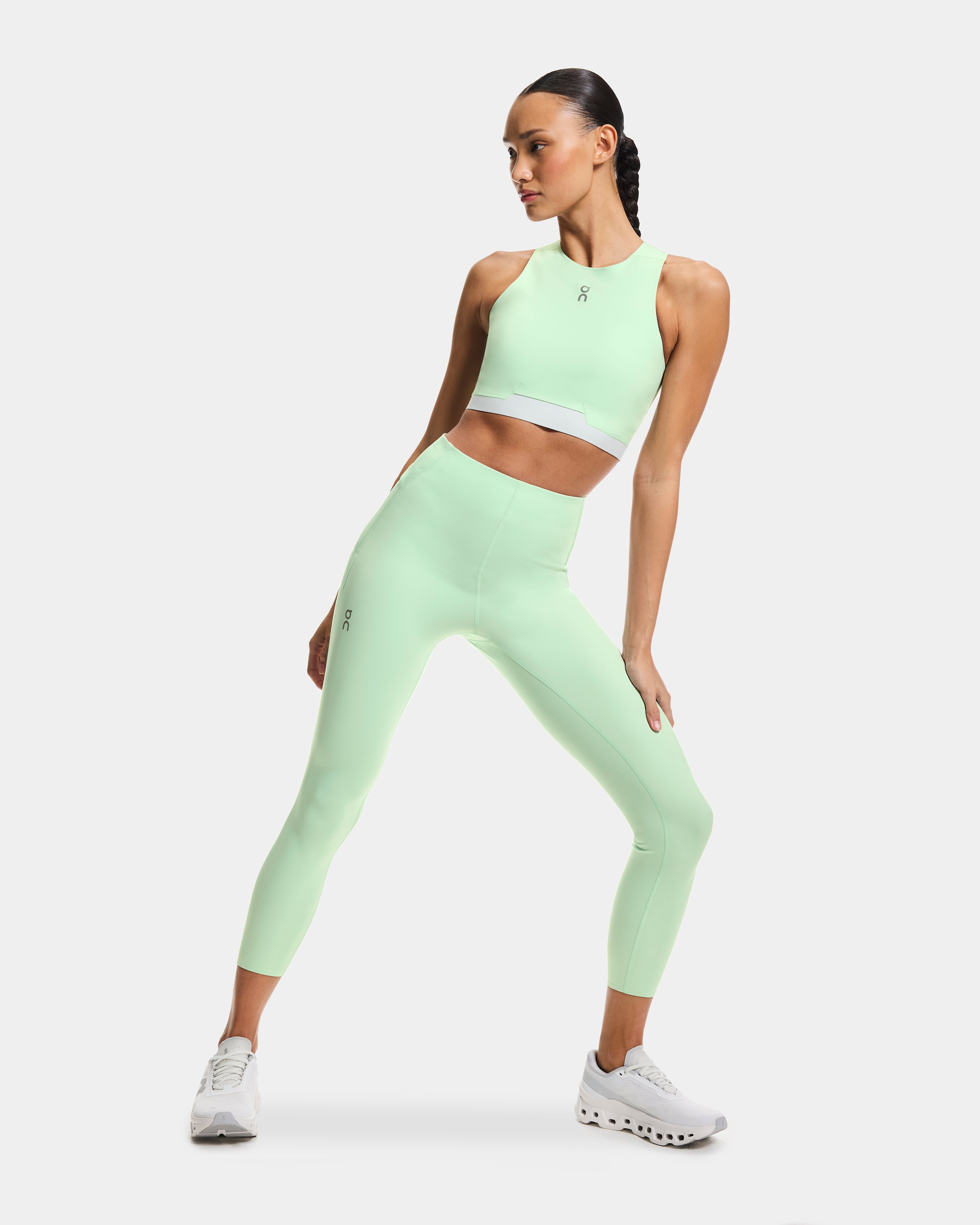 On Train Tights 7/8 Creek (Women'S)