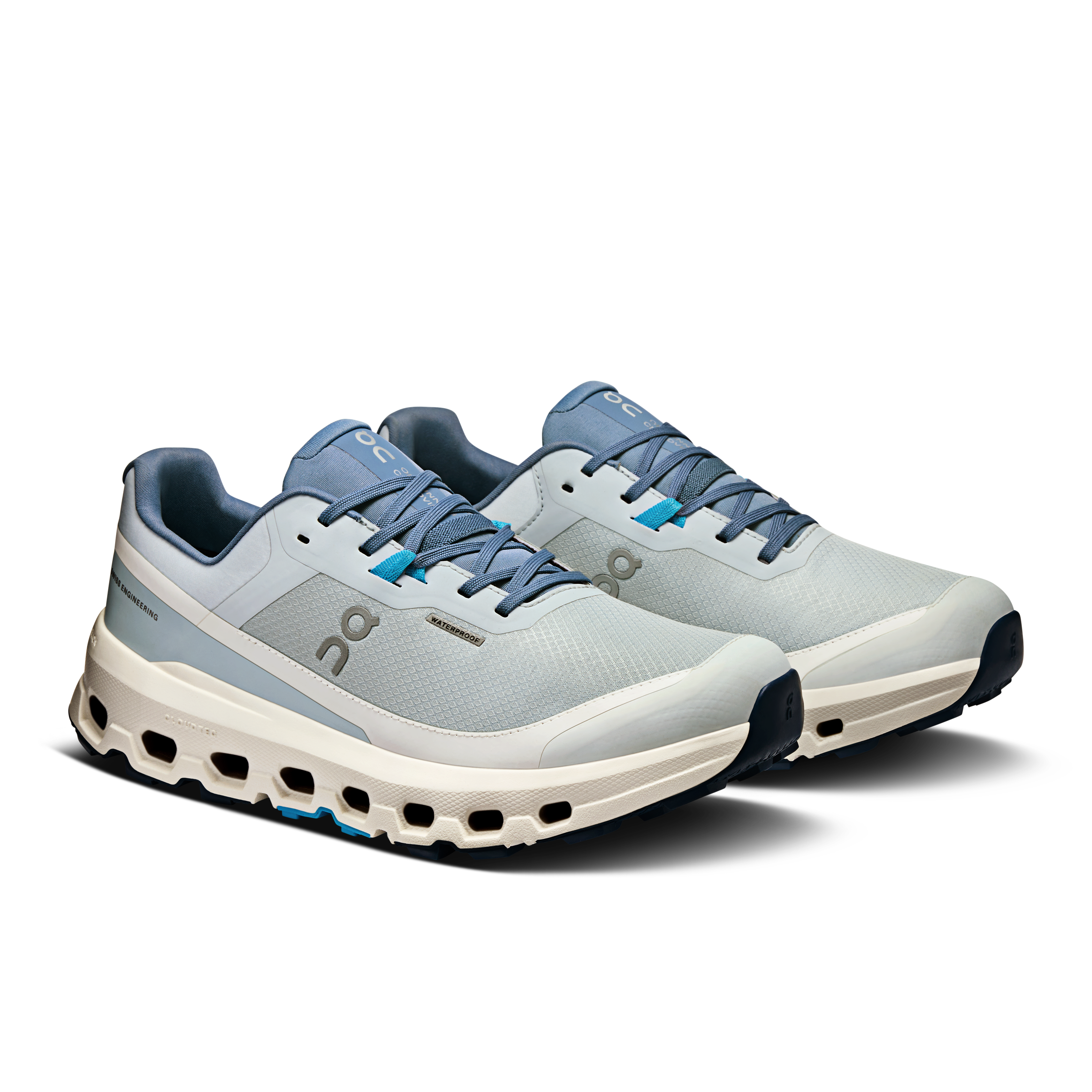 on running cloudvista 2 waterproof arctic ivory (women's)