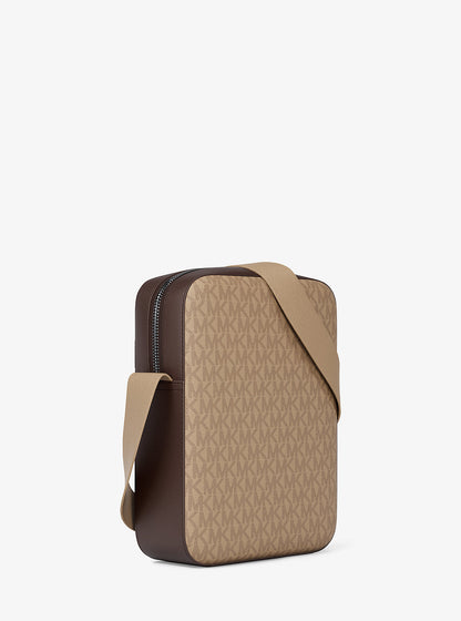 Cooper Signature Logo Flight Bag Camel Camel