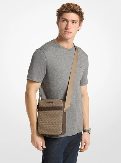 Cooper Signature Logo Flight Bag Camel Camel