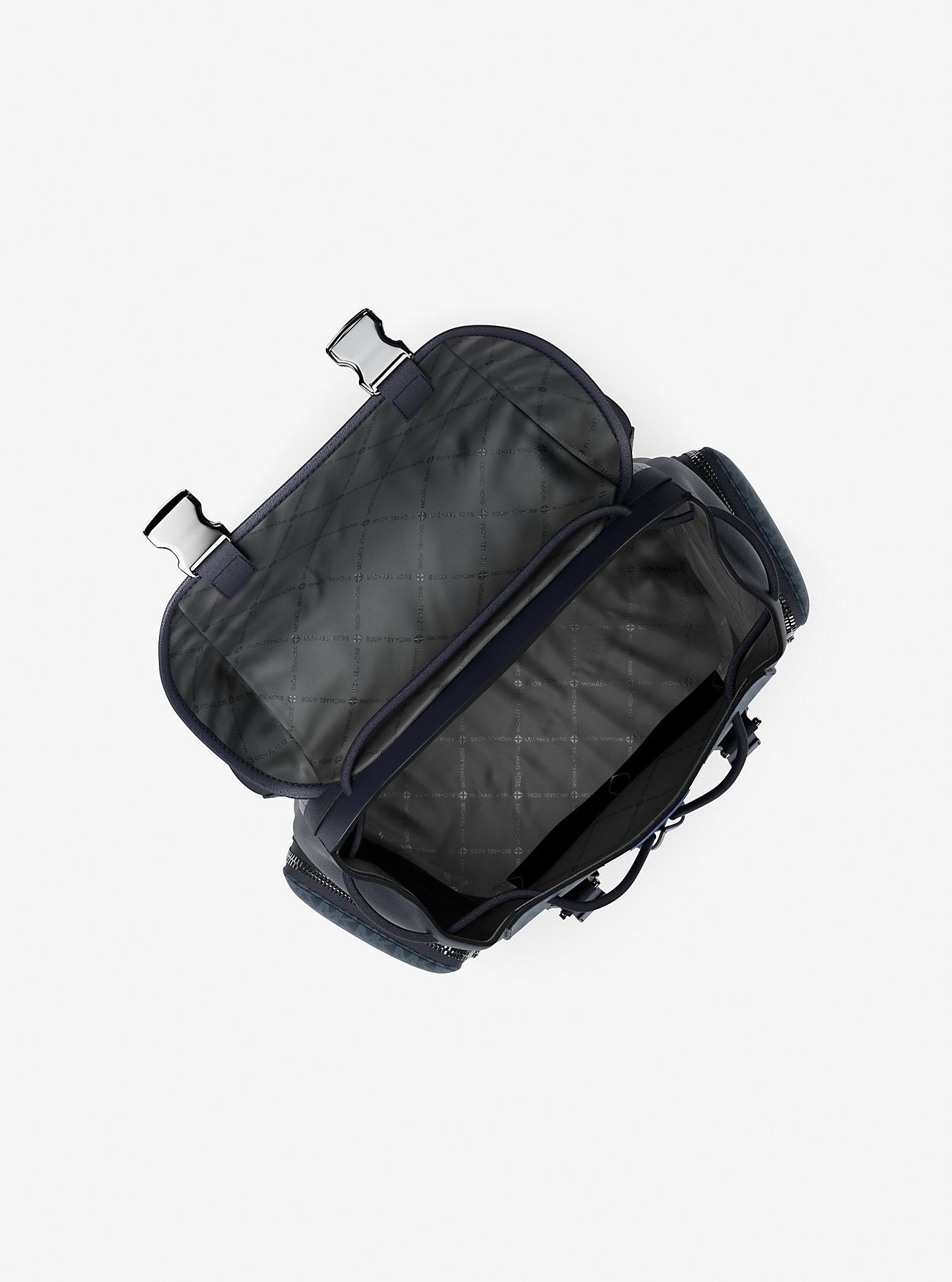 Cooper Medium Striped Signature Logo City Backpack Sapphire Sapphire