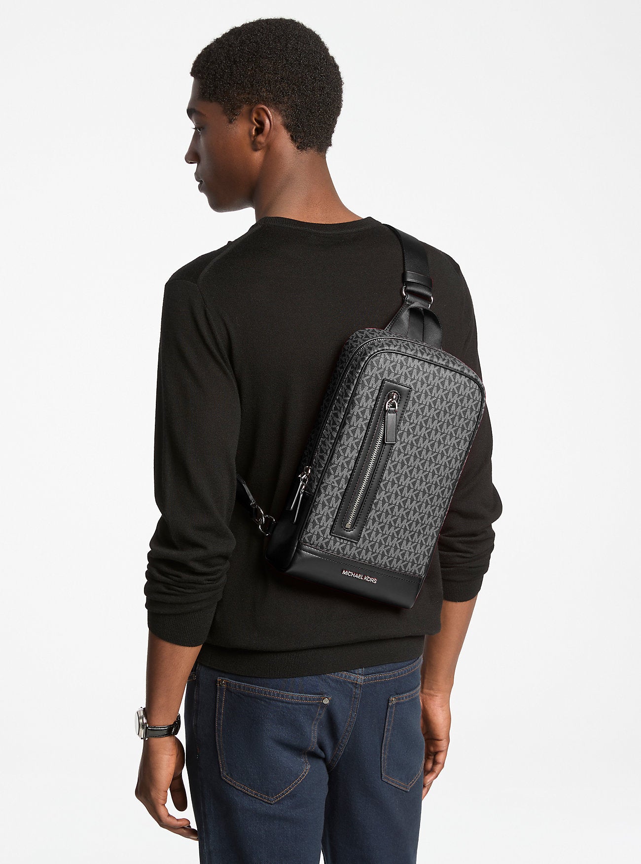 Cooper Signature Logo Sling Pack Black Black