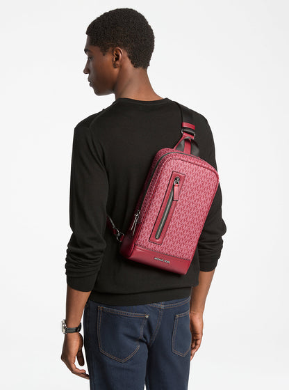 Cooper Signature Logo Sling Pack Cherry Cherry
