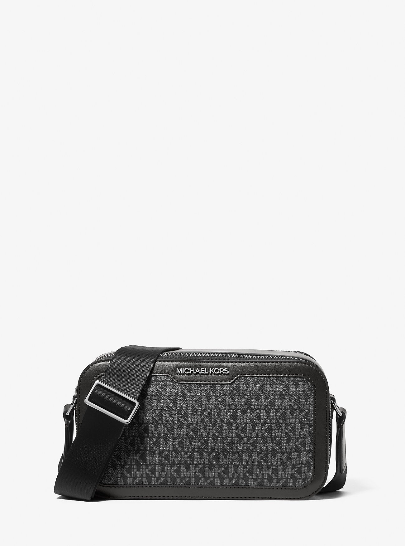 Cooper Signature Logo Crossbody Bag Black Black