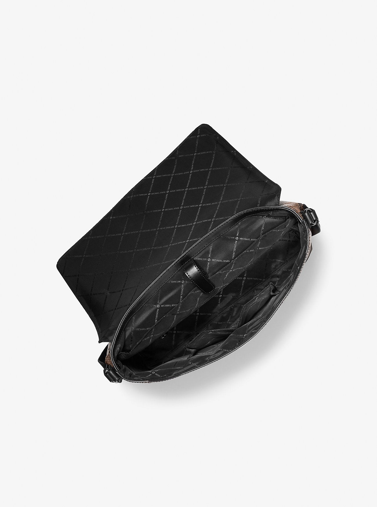 Cyrus Medium Snake Embossed Messenger Bag Driftwood Driftwood