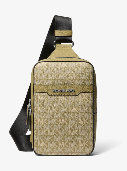 Cooper Medium Signature Logo Sling Bag Oregano Oregano