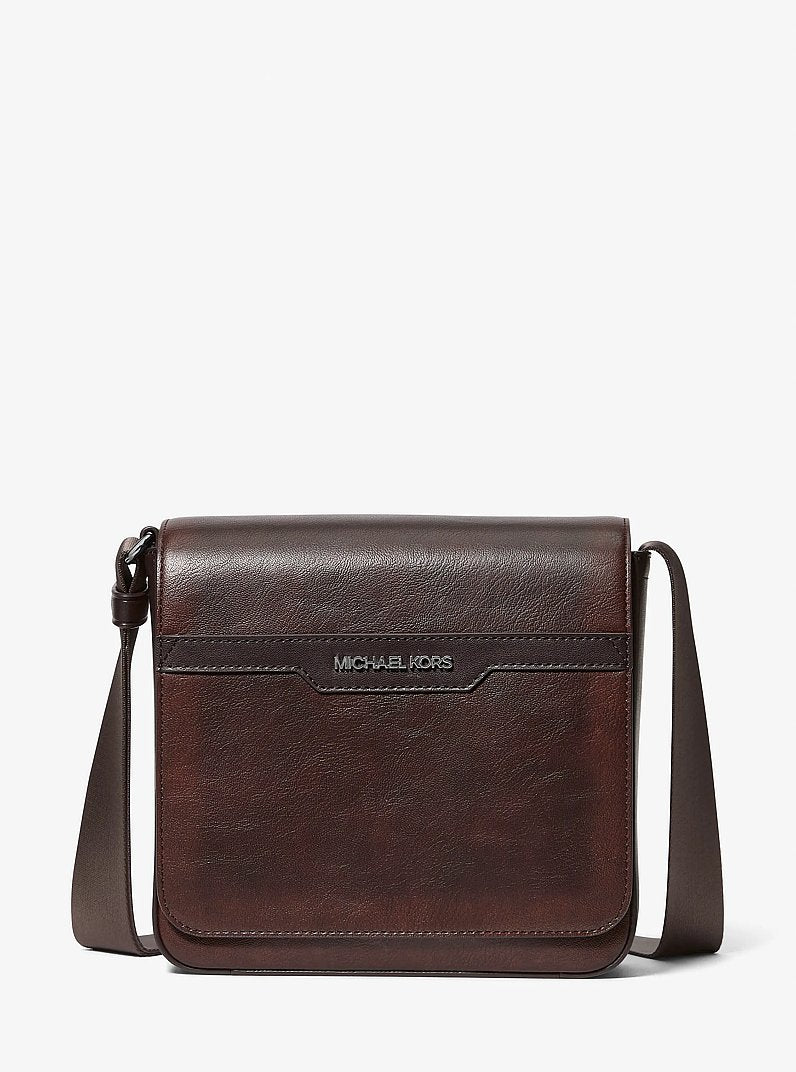 Cooper Flap Crossbody Bag Chocolate Chocolate