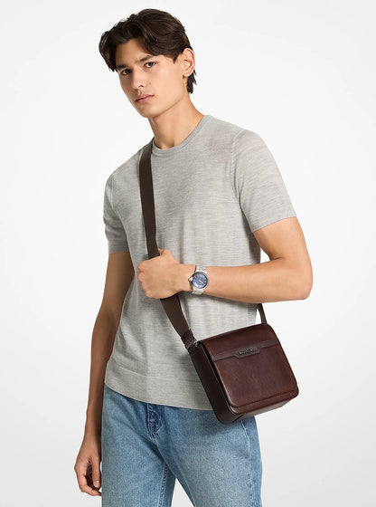 Cooper Flap Crossbody Bag Chocolate Chocolate