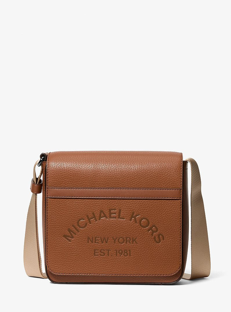 Cooper Pebbled Leather Crossbody Bag Luggage Luggage