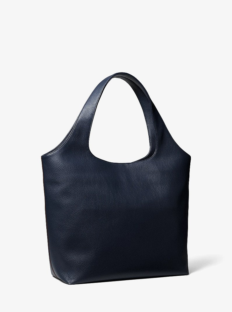 Cooper Small Logo Embossed Tote Bag Navy Navy