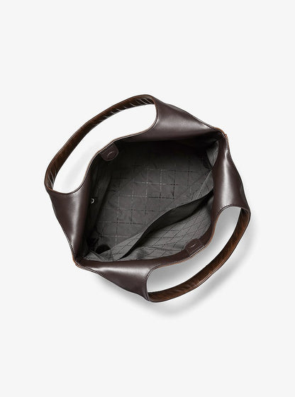 Cooper Burnished Tote Bag Chocolate Chocolate