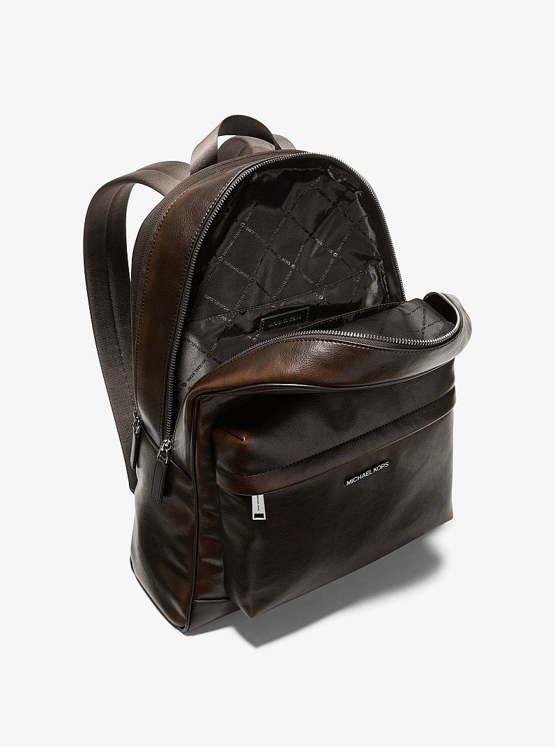 Pacey Burnished Backpack Chocolate Chocolate
