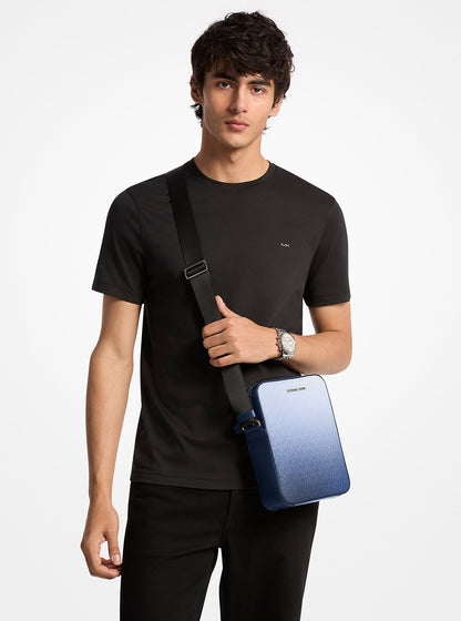 Cooper Small Ombre Signature Logo Reporter Bag Galaxy Blue Multi Galaxy Blue Multi