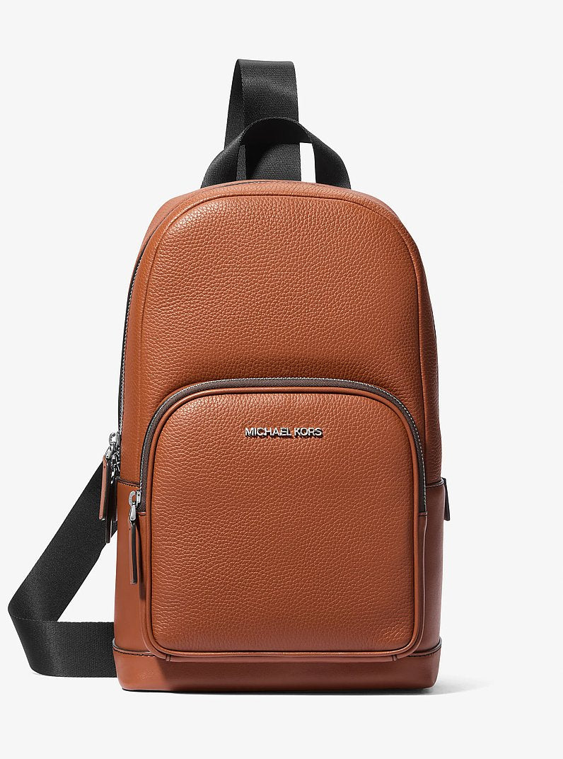 Cooper Pebbled Leather Sling Pack Luggage Luggage
