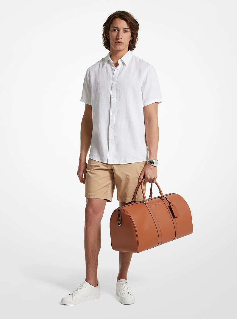 Cooper Pebbled Leather Duffel Bag Luggage Luggage