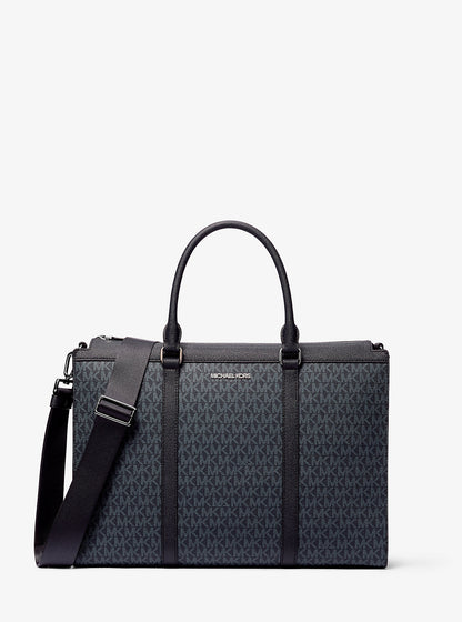 Cooper Signature Logo Briefcase Admrl-Plblue Admrl-Plblue