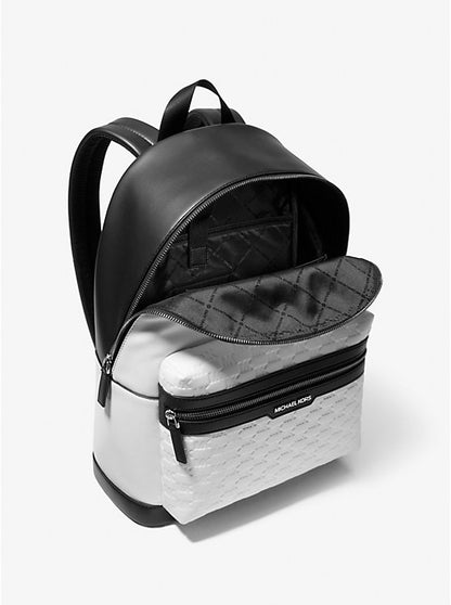 Cooper Logo Embossed Backpack Black