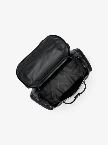 Cooper Pebbled Leather Backpack Black Black