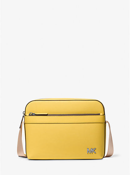 Micheal Kors Cooper Saffiano Leather Utility Crossbody Bag Daisy Yellow