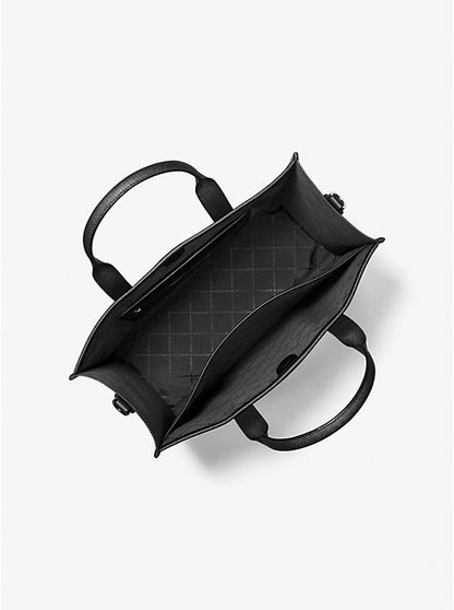 Cooper Logo Jacquard Tote Bag Black