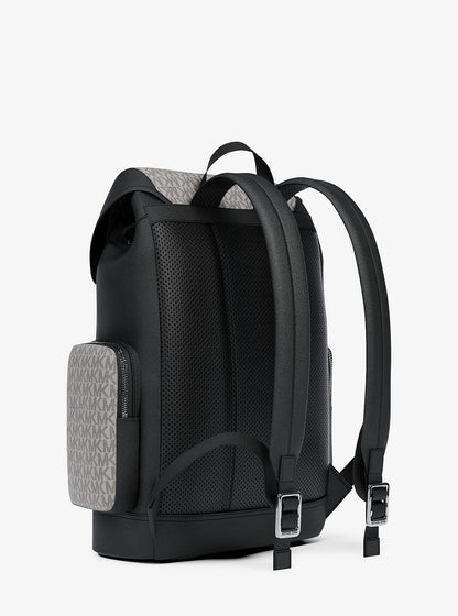 Cooper Medium Signature Logo City Backpack Pg-Blk Mul Pg-Blk Mul