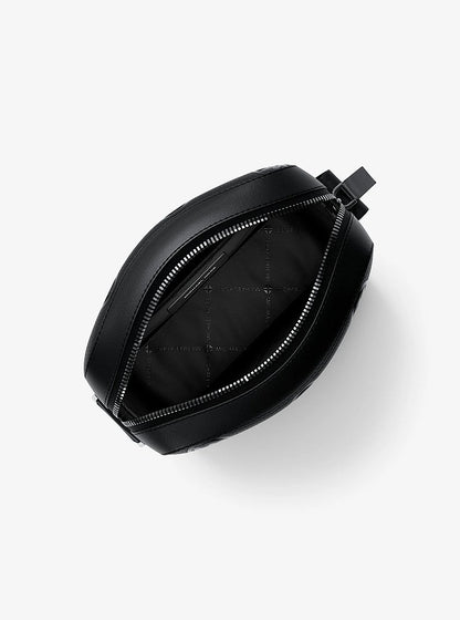 Cooper Logo Debossed Flight Bag Black Black