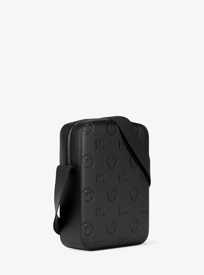 Cooper Logo Debossed Flight Bag Black Black