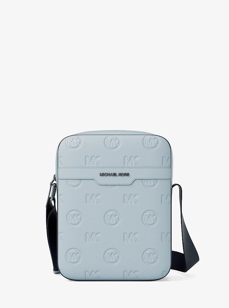 Cooper Logo Debossed Flight Bag Pale Ocean Pale Ocean