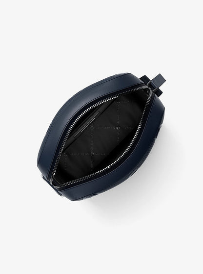 Cooper Logo Debossed Flight Bag Navy Navy