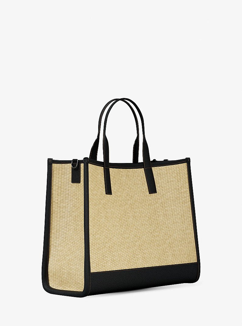 Cooper Medium Hand-Crocheted Tote Bag Natural Natural