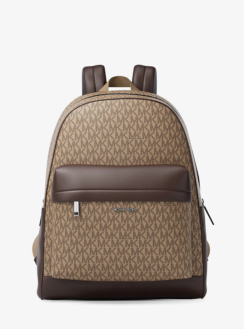 Pacey Medium Signature Logo Backpack Camel Camel