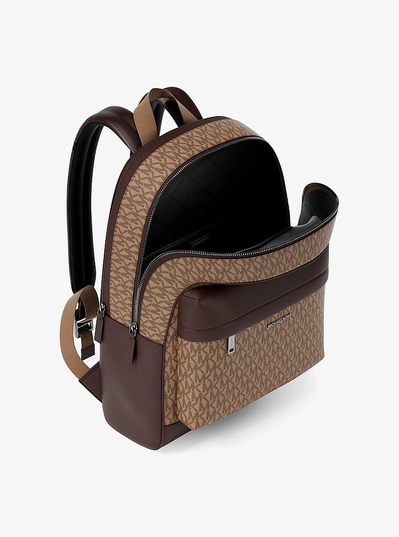 Pacey Medium Signature Logo Backpack Camel Camel