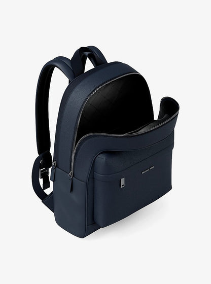 Pacey Leather Backpack Navy Navy