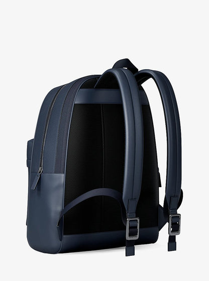 Pacey Leather Backpack Navy Navy