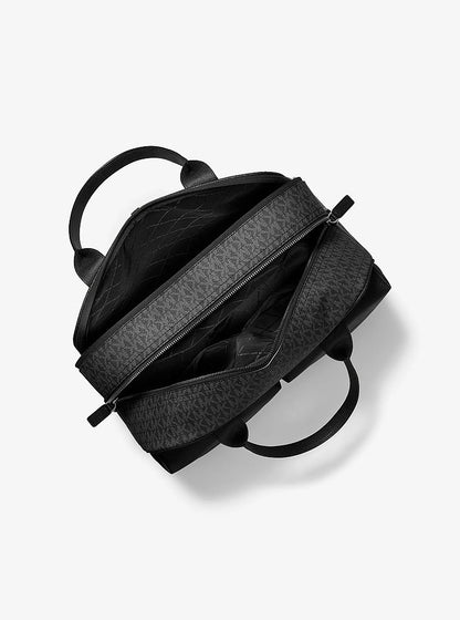 Pacey Medium Signature Logo Bowling Bag Black Black