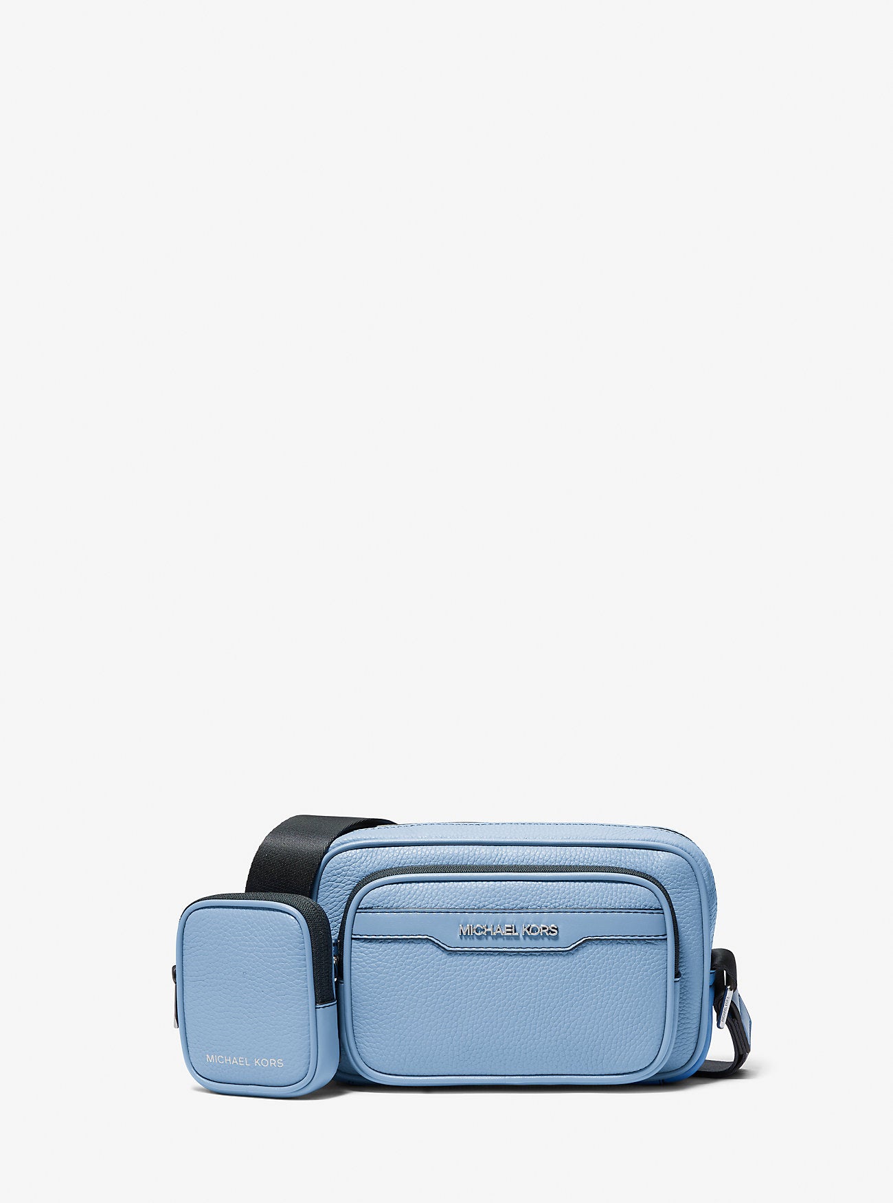 Cooper Pebbled Leather Camera Bag Light Sky Light Sky