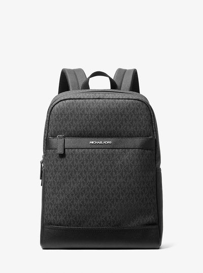 Cooper Medium Signature Logo Backpack Black Black