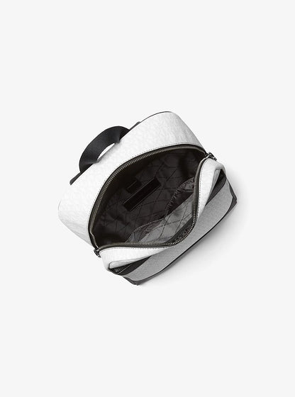 Cooper Medium Signature Logo Backpack Bright Wht Bright Wht