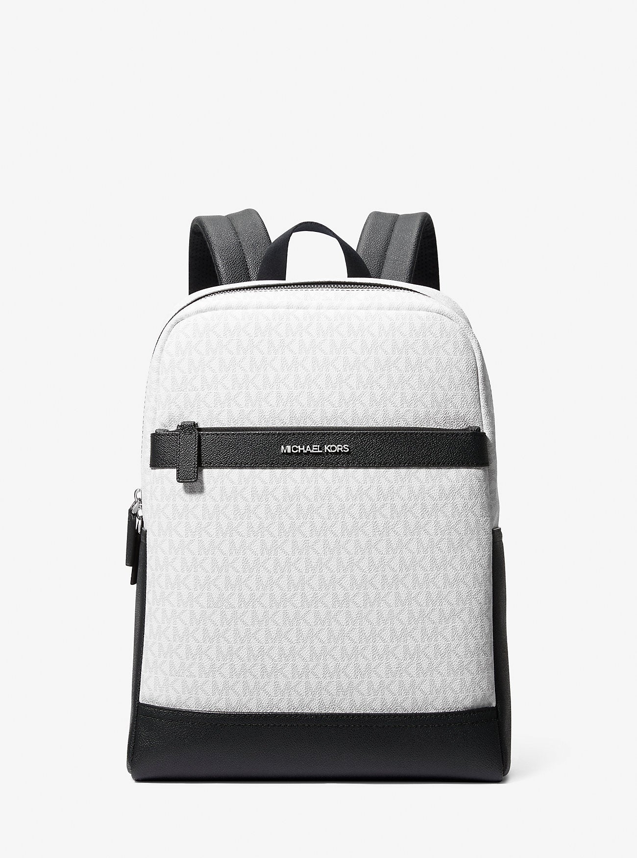 Cooper Medium Signature Logo Backpack Bright Wht Bright Wht