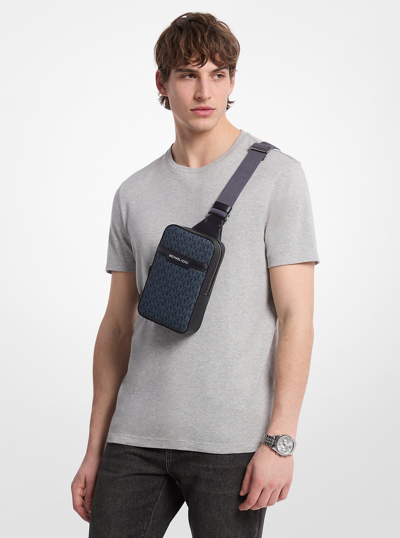 Cooper Medium Signature Logo Sling Pack Admrl-Plblue Admrl-Plblue