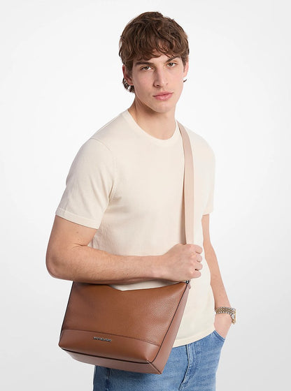 Cooper Pebbled Leather Crescent Bag Luggage Luggage