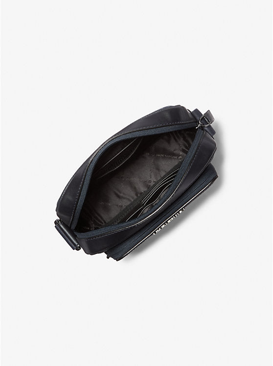 Cooper Signature Logo Camera Crossbody Bag With Pouch Black