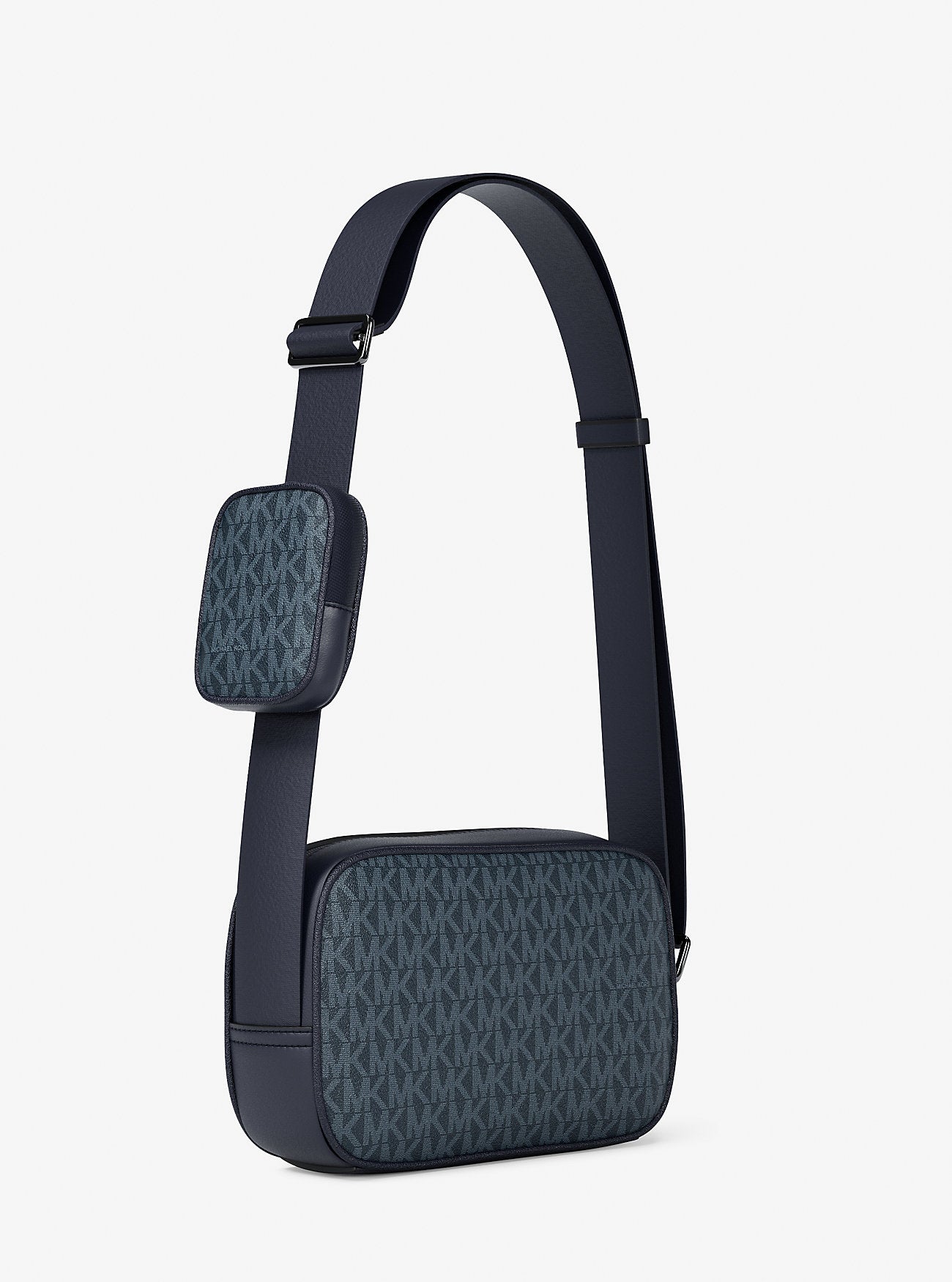 Cooper Signature Logo Camera Crossbody Bag With Pouch Admrl-Plblue Admrl-Plblue