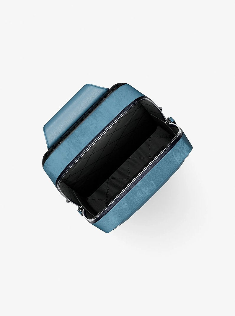 Cooper Medium Suede Sling Pack Denim Denim