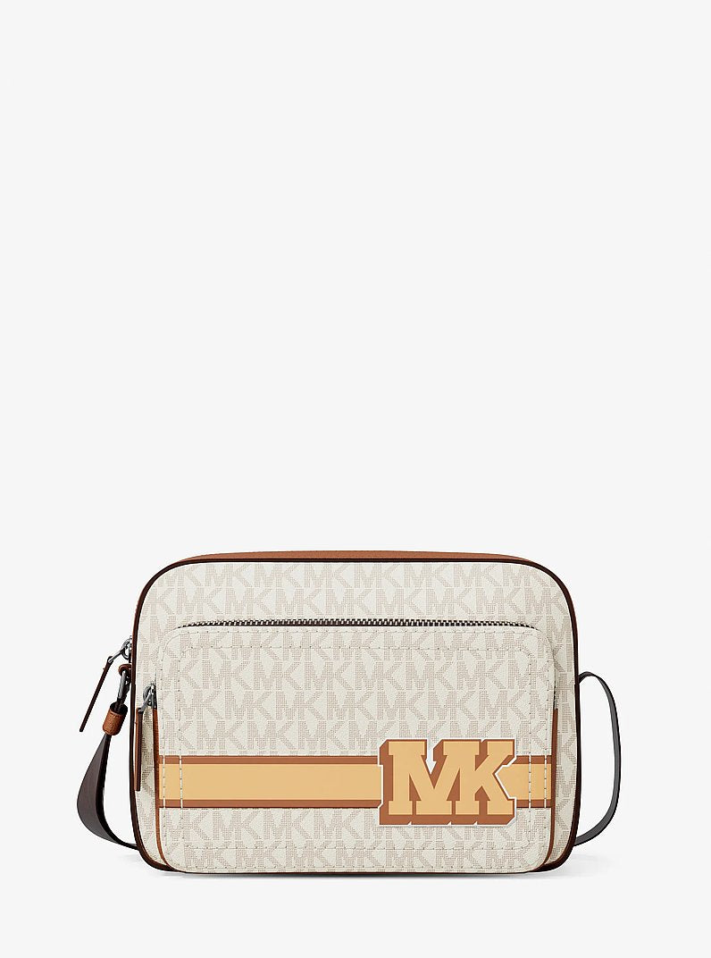 Cooper Embellished Signature Logo Flight Bag Vanilla Combo Vanilla Combo
