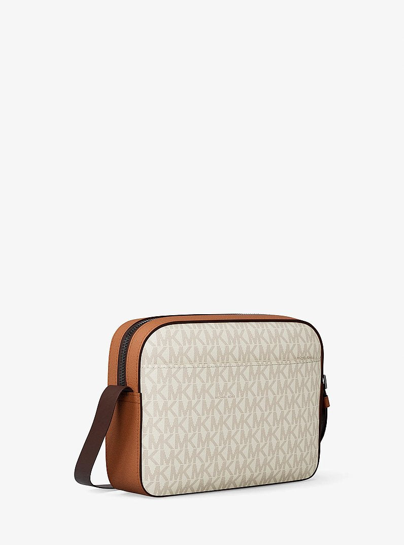 Cooper Embellished Signature Logo Flight Bag Vanilla Combo Vanilla Combo