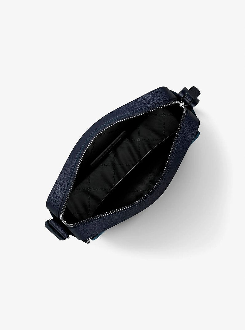 Cooper Embellished Signature Logo Flight Bag Denim Denim